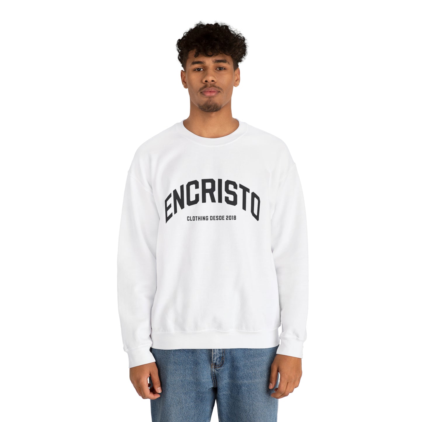 SUDADERA BLANCA ENCRISTO